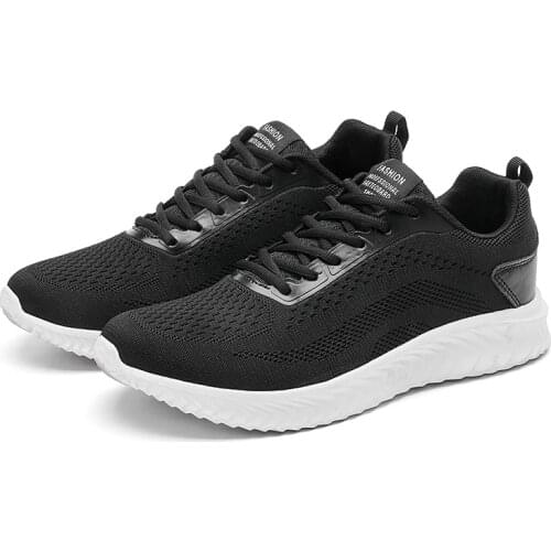 Autumn New Fashion Mens Casual Shoes Lace-Up Mesh Breathable Shoes Sneakers Mens Trainers Zapatillas Hombre mens shoes casual