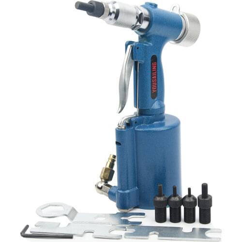 YOUSAILING M4-M10 Semi-automatic Air Rivet Nuts Tool Pneumatic Riveter Nut Tool Air Rivet Nut Gun Riveting Stainless Steel Nuts