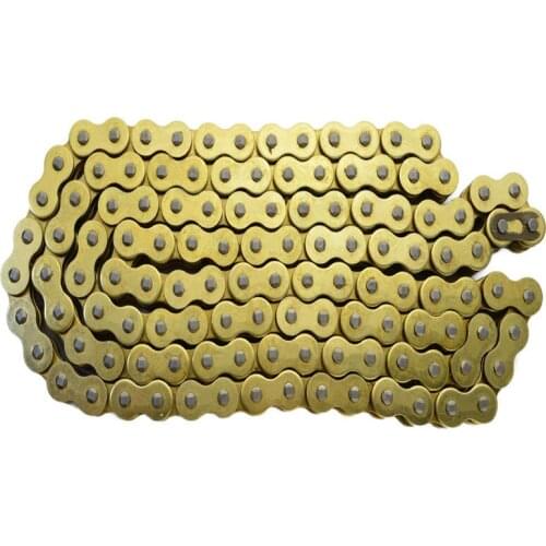 428 * 136 Motorcycle Drive Chain ATV parts 428 Heavy Duty Gold O-Ring Chain 136 Links for motocross dirt bike pit bike