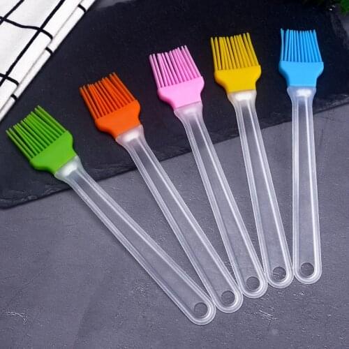 Barbecue Brush Split Type High Temperature Resistant Silicone Oil Brush Cake Baking Cream Cooking Kitchen Household Tools