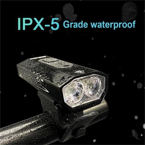 Waterproof Bicycle Light Multi-function Camping Lights 2XT6 USB Charging Working Lamp Bike Cycling Hiking Survival Tent Light