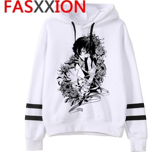 Bungou Stray Dogs hoodies male hip hop grunge anime male clothing harajuku