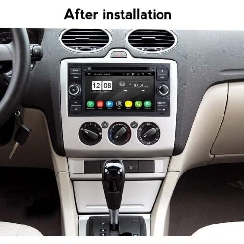 In Stock Car Radio Android11 GPS DVD For Ford Focus 2 Ford Fiesta Mondeo 4 C-Max S-Max Fusion Transit Kuga Multimedia Navigation