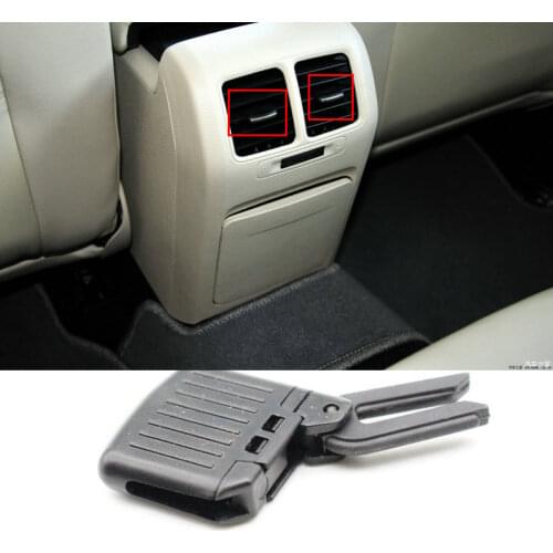 For Golf 6 MK6 Jetta 2006-2011 Rear air conditioner air outlet paddle Rear air outlet buckle Wind direction adjusting paddle