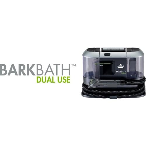 Bissell 3114Z barkbath Dual Use Portable Dog Bath Deep Cleaner 2-in-1 Portable Dog Bath + Carpet and Upholstery Cleaner