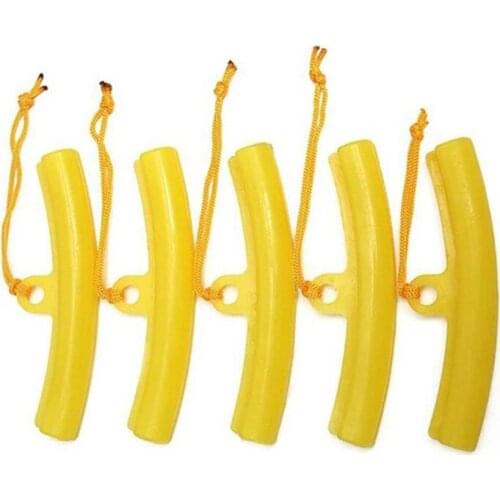 5PCS/set Tyre Wheel Changing Edge Savers Tool Yellow Car Tire Changer Guard Rim Protector