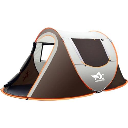 Outdoor Large Camping Tent Full-Automatic Instant Unfold WaterProof Tent Family Multi-Functional Portable Dampproof Tent