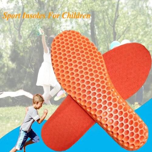 Ortoluckland Children sneakers insoles for feet orthopedic arch supports pads shoes Breathable Comfortable arch pad kids insoles