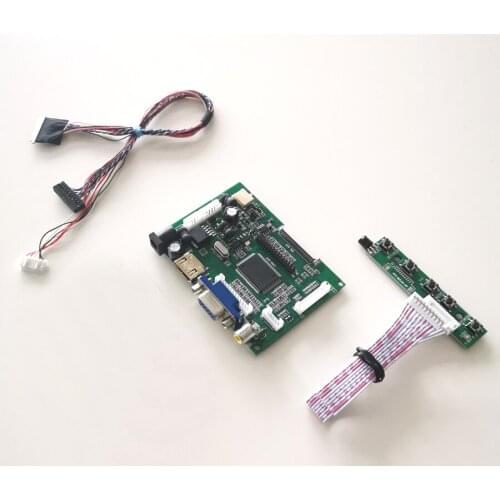 For B125XW01/B125XW02/LP125WH2 12.5" WLED LVDS 40Pin 2AV+VGA 1366*768 notebook panel LCD screen controller board kit