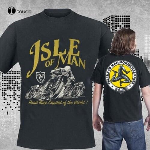 Isle Of Man Classic Tt Vintage Road Racing Motorcycle Short Sleeve T-Shirt Tee Shirt