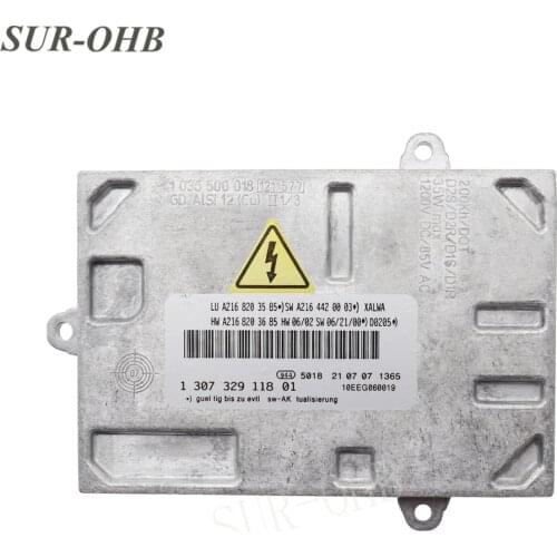 New OEM LED 1307329118 D1S D1R A2168203585 35W Xenon Headlight HID Ballast External Lights control module 130732911801 For A216
