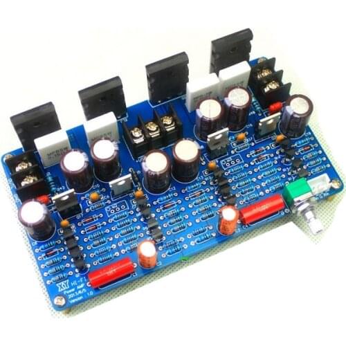100W*2 Amplifier Board HIFI High Power C5200 A1943DIY Amplifier Board Fever Full Symmetry of The Tube Parts Over LM3886 TDA7293