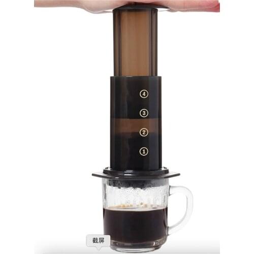 Creative Fashionable Portable Manual Coffee Maker for Travel Free Shiping Hand-pressed coffee Maker
