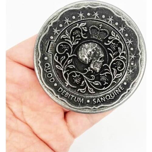 Movie John Wick Gold Coins Blood Oath Marker Keanu Reeves Cosplay Props