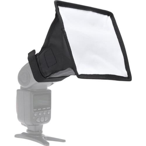 Universal Portable Flash Diffuser Softbox 15 x 17cm for Camera Flash Speedlight for Nikon for Canon for Sony