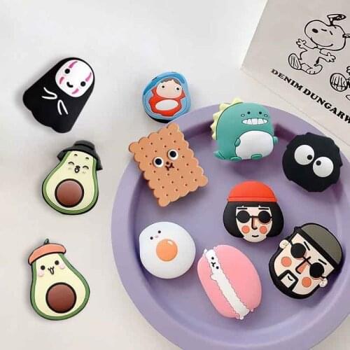 Universal Folding Mobile Phone Holder Stand Cartoon Smartphone Grip For iPhone Samsung Huawei Support Telephone Cute Egg Griptok