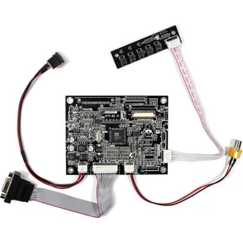 VGA+AV LCD Controller Board Work For 7inch 800x480 AT070TN83-V1 LCD Screen