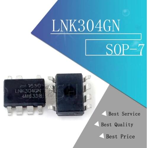 10PCS LNK304GN SOP-7 LNK304 SOP LNK340G SOP7 304GN SMD