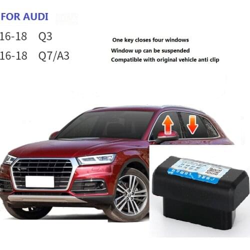 Car Window Closer Glass Opening /Closing Automaticly One-button lift automatically +Sunroof Closerfor AU DI Q3