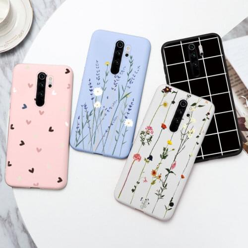 For Xiaomi Redmi Note 8 Pro Case Silicone TPU Back Cover Funda for Xiomi Redmi Note8 Pro note8pro 6.53'' Case Coque Bumper Shell