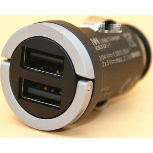 For BMW car charger single and dual usb power supply 12 turn 5V one to two cigarette lighter
