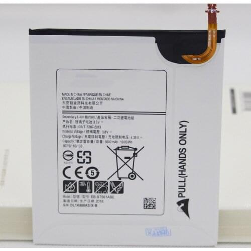 For Samsung GALAXY Tab E T560 T561 SM-T560 5000mAh EB-BT561ABE Tablet Replacement Battery with Free Tools