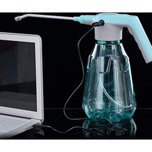 Long Mouth Electric Watering Can Handheld Leak-proof Garden Flower Spray Bottle for House Bonsai Plants Succulents House