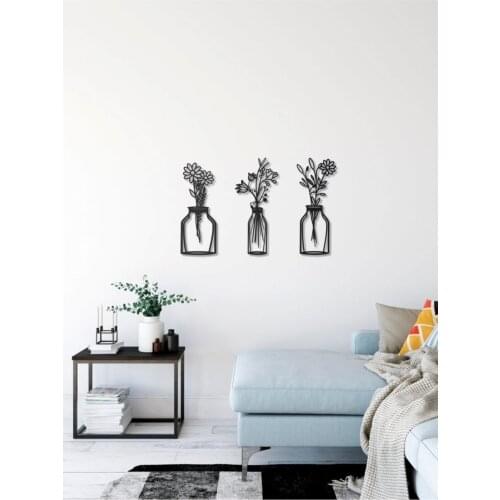 Isımısz Metal Flower Vases