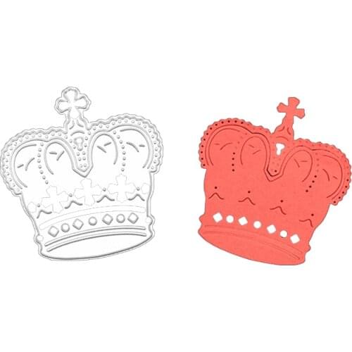 Julyarts Crown Cutting Dies 2021 Scrapbooking Material Dies Metal Cutting Dies Stencils Die Cut for DIY Scrapbooking Album Paper