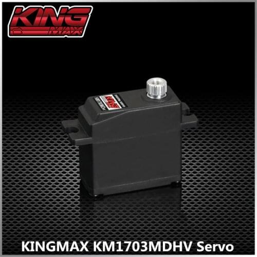 KINGMAX KM1703MDHV 20g servo 6.8kg.cm torque Suitable for Fixed wing car model high voltage digital metal