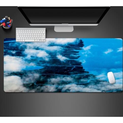 Sky Creative Scenery Mouse Pad Modern Design Non-Slip Rubber Washable Large Notebook Keyboard Table Pad Unique Best-Selling Pad