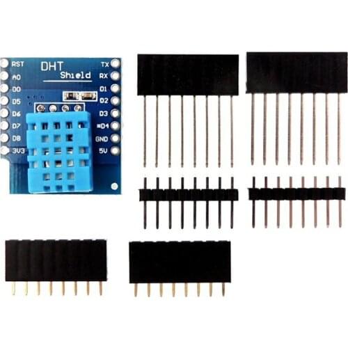 Small Digital Sensor DHT Pro Shield For D1 Mini DHT22 Single-bus Digital Temperature And Humidity Sensor
