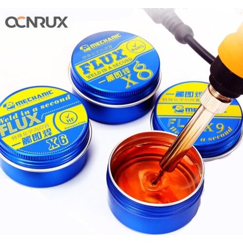 MECHANIC Rosin Flux Solder Paste X6 X8 X9 BGA Soldering Flux Paste Welding Reballing Fluxes for Phone Repair Tools