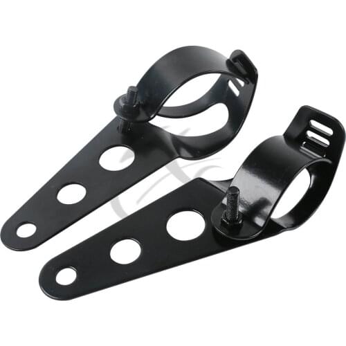 Motorcycle Headlight Mount Bracket For Harley Honda Chopper Bobber Racer 35mm-43mm Fork Tube KZ 1000 1100 KZ550 KZ650 New