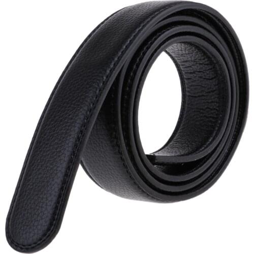 Mens Casual Automatic Waist Straps Belts Waistband Without Buckle