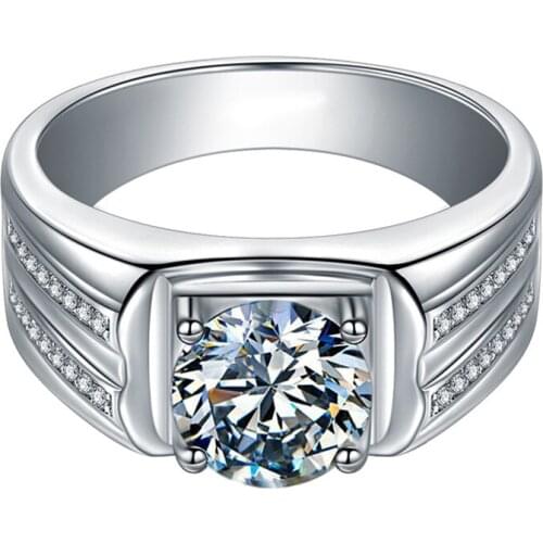 Original Design Men Rings Luxury 925 Sterling Silver Party Engagement Wedding Exquisite Elegant Charm Anillos Fine Jewelry