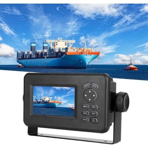 Navigation GPS HP-528A 4.3in Color LCD Marine GPS Navigator Alarm Locator Class B AIS Transponder Combo Navigator