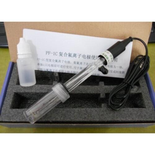 A new type of fluorine ion selective electrode with complex fluoride ion electrode in 2016 PF-1C