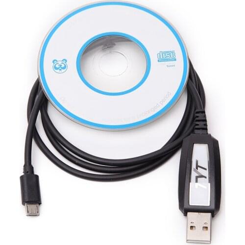 Original TYT TH-9800Plus USB Programming Cable Driver CD Win10 For Mobile Radio TYT TH-9800 Plus TH-7800 TH-8600 Car Radio