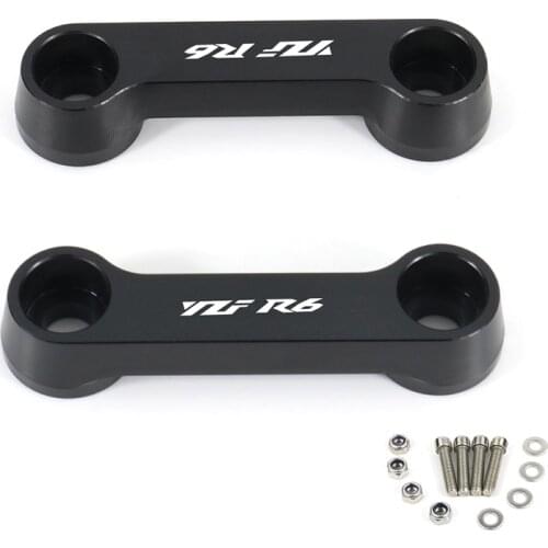 Fit For Yamaha YZF R6 2017 2018 2019 2020 YZF-R6 Rear Passenger Peg Holes Cover CNC Billet Aluminum Footpeg Block Off Plates