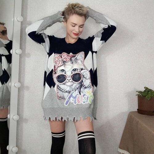 POFULOVE Women's Sweaters And Cardigans