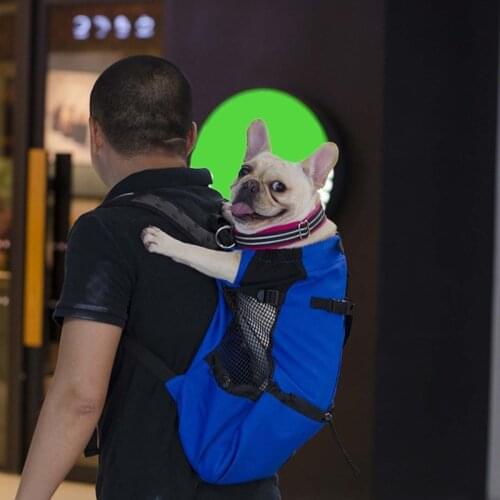 Pet Dog Backpack Carrier Ventilation Breathable Bicycle Motorcycle Outdoor Hiking Sport Bike Travel Bag for Medium Large Dogs