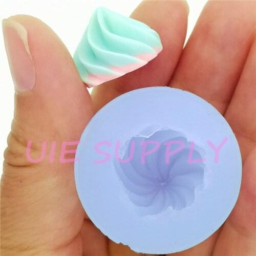 XYL287U 19.8mm x 13.7mm Silicone Mold Fondant Cake Decoration Candy Resin Clay Earrings Necklace Craft Soap Candle FOOD SAFE