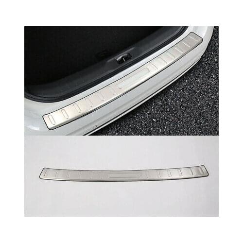 Steel Outer Rear Bumper Protector Cover Sill Trim For Nissan Altima 2019-2020