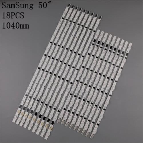 LED strip For Sam sung UA50F5080AR UN50F6400AF BN41-02028A HF500BGA-B1 2013SVS50F D2GE-500SCB-R3 T500HVF02.4