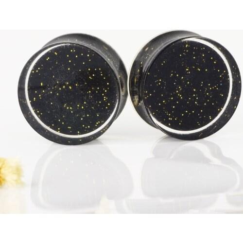 1PC Clear Ear Tunnels 00g 2g Earrings Gauges 00 0g Tunnels Flesh Ear Plugs Double Flare Acrylic Ear Piercing Body Stretcher kit