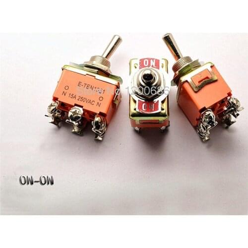 Toggle switch Rocker switch Rocker switch E-TEN1321 6 feet 2 files 15A / 250V