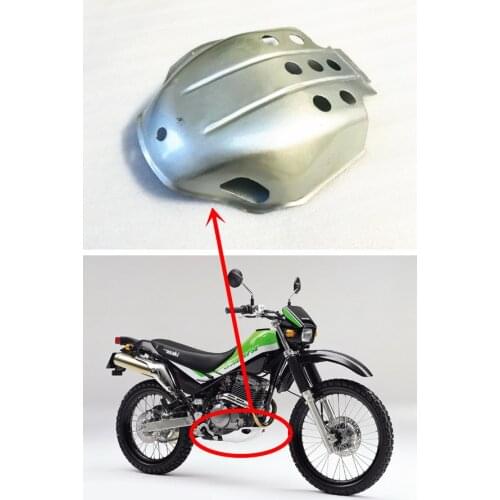 High Quality For kawasaki KL250 Engine Protector Chassis Motor base plate Lower Cover Frame Guard Mudguard Base Plate