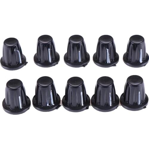 10pcs Bakelite Potentiometer Knob Hole: 4MM For WH5 WXD3-13 K17-01 Potentiometer Knob