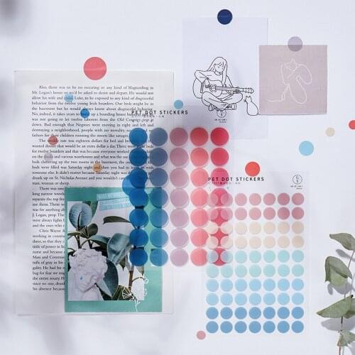 20set/lot Kawaii Stationery Stickers Dot Series Diary Planner Decorative Mobile Stickers Scrapbooking DIY Craft Stickers